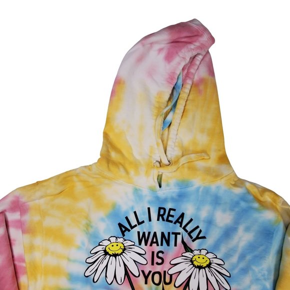 BSR By Samii Ryan Dolls Kill/Revolve Women Hoodie All I Really Want is You - Picture 5 of 9